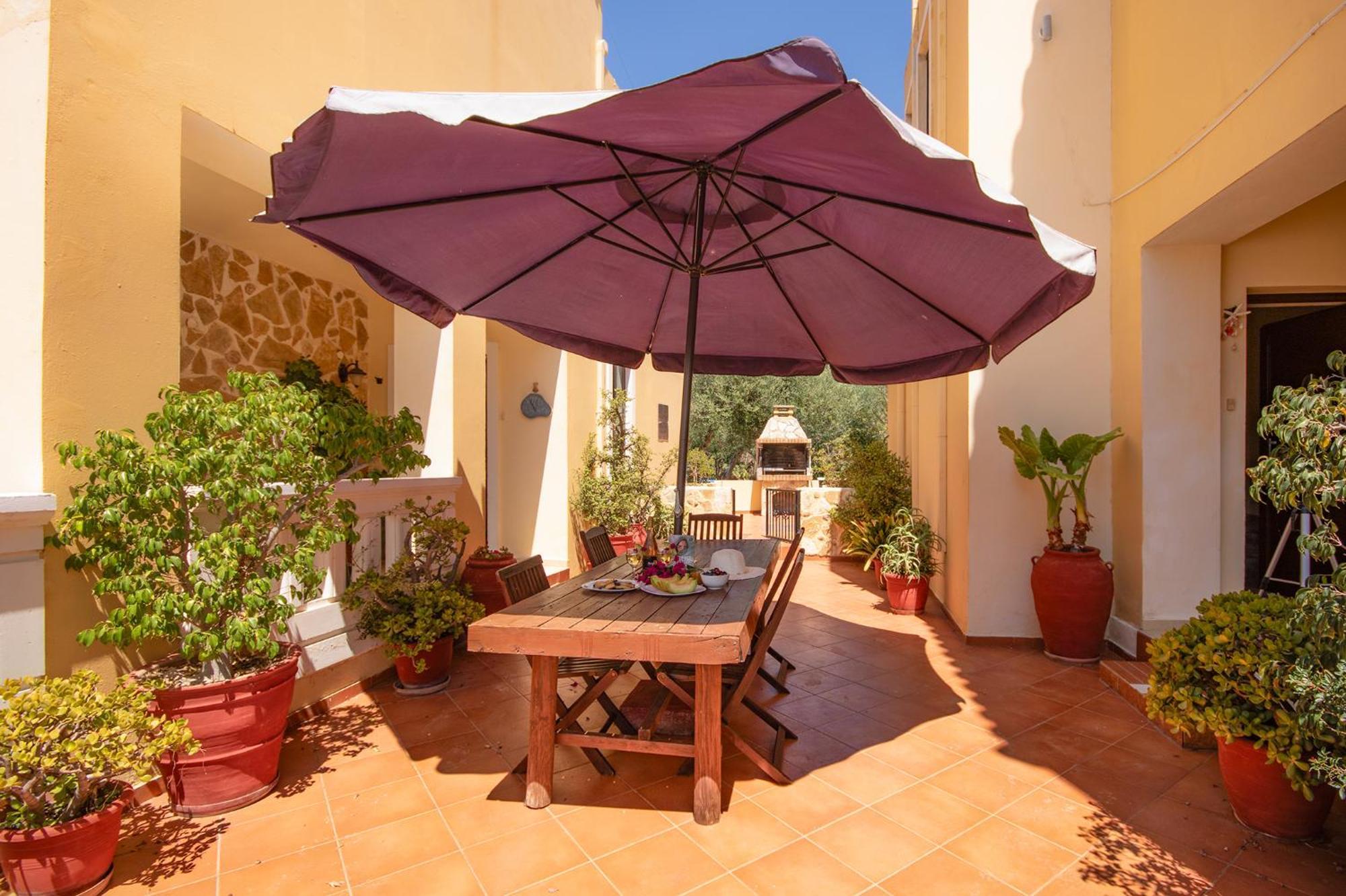Olive Farm Villa Agia Marina  ภายนอก รูปภาพ
